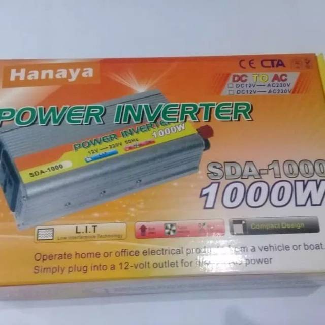 Promo Power Inverter 1000W Inverter Hanaya 1000 Watt