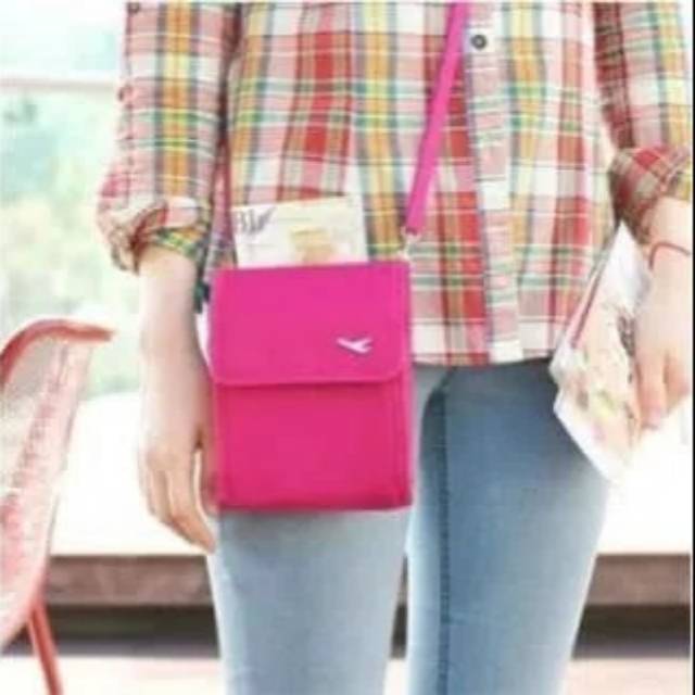 TAS PASPOR SELEMPANG KOREAN TRAVEL PASPOR BAG