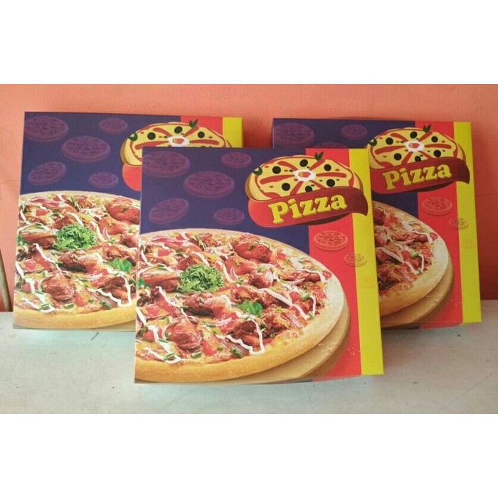 

kardus pizza - box pizza - size 25 - kotak kemasan pizza - packaging