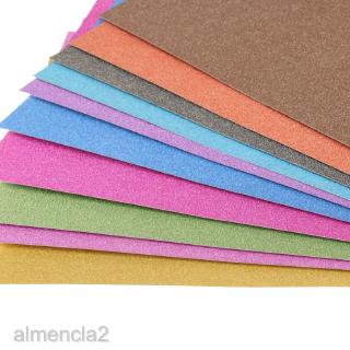 10 Lembar Pack Kertas Glitter Ukuran A4 Untuk Craft 10 Lembar Pack Kertas Glitter Ukuran A4 Untuk Craft