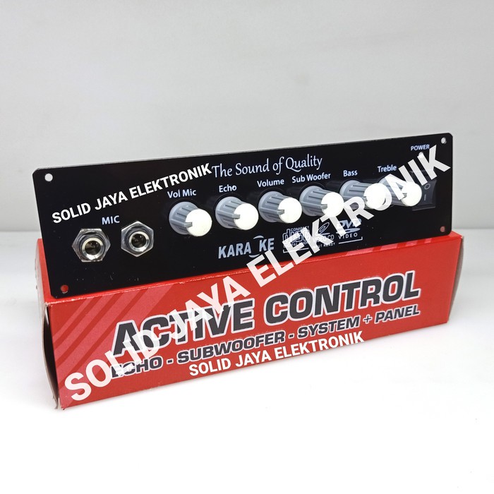 KIT TONE CONTROL AKTIF STEREO SUBWOOFER ECHO MIC KARAOKE ACTIVE PLUS PANEL BL226 BL 226 BL-266 BALI