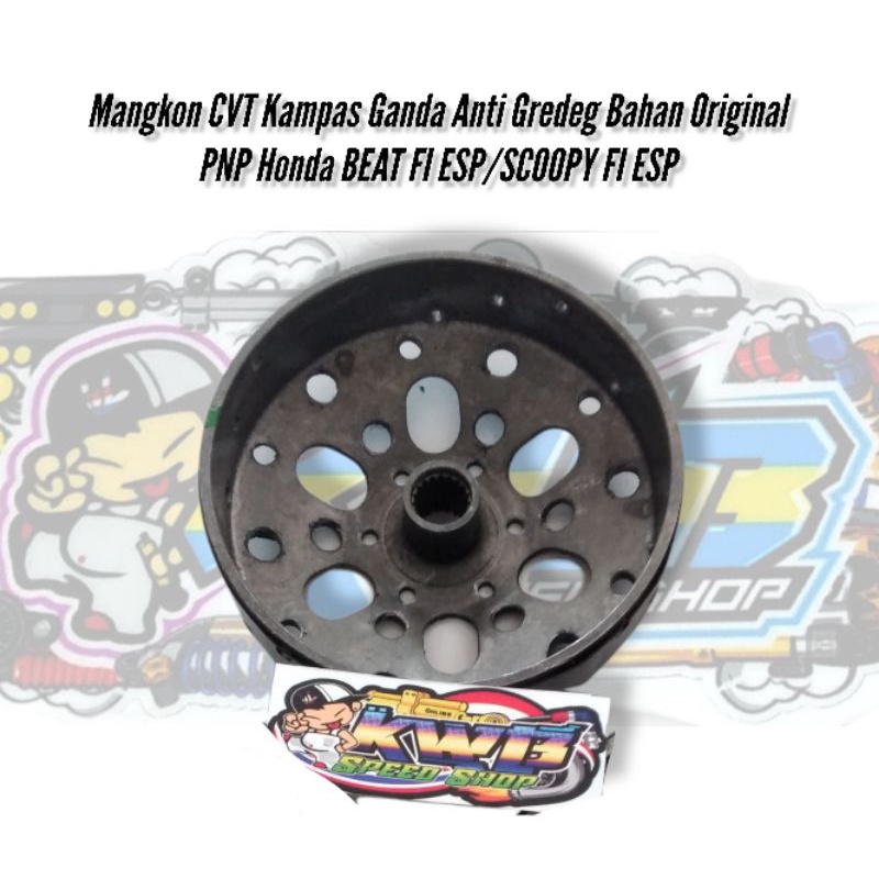 Mangkok CVT Kampas Ganda honda beat fi esp scoopy fi esp Original Custom ANTI GREDEG