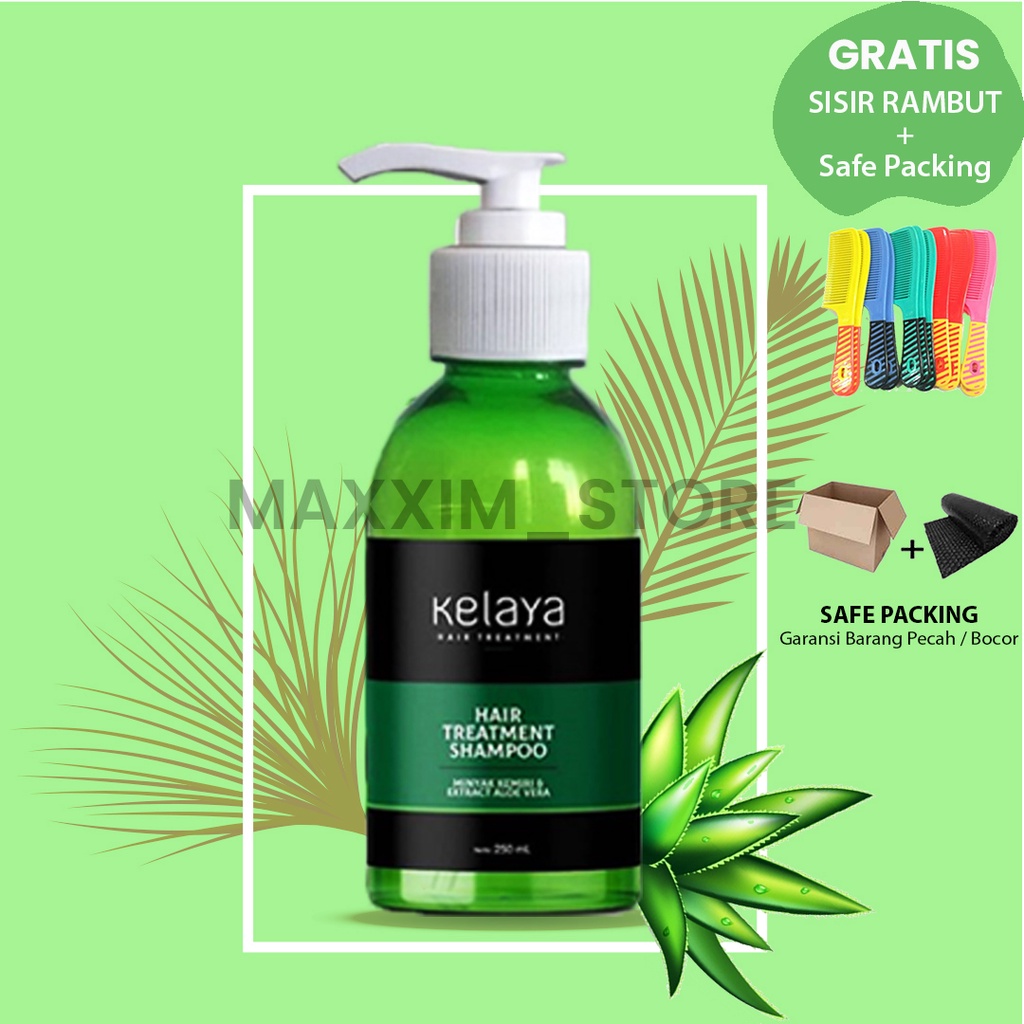 FREE SISIR Kelaya Shampoo Hair Treatment Original Atasi Rambut Rontok Bisa COD