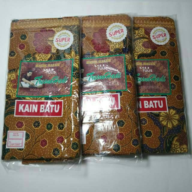 Tresno Hadi Kain Samping Jarit Kebat Batik Halus Cap Cent