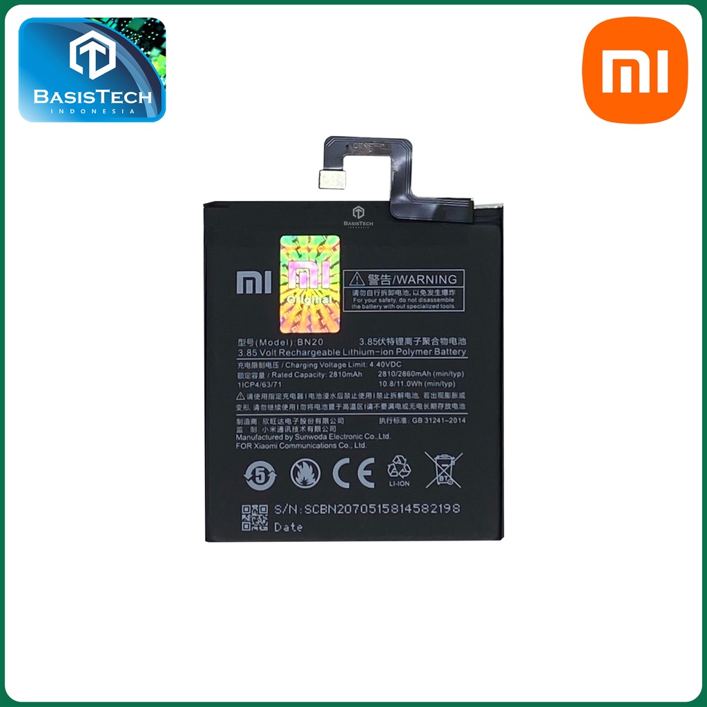 BATERAI XIAOMI Mi 5C - BN20 - ORI99 GOOD QUALITY