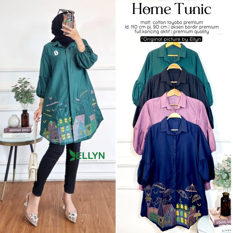 Dinar tunik by marsella Home tunic by Ellyn Atasan bordir