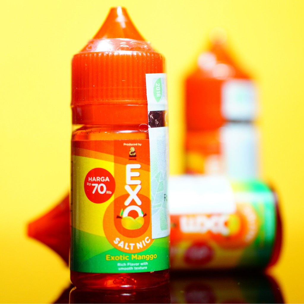 Liquid Exo Mango Saltnic Berpita Cukai Harga Murah Vape