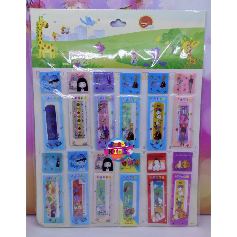 Hansaplast Karakter Lucu Plester Luka 1 Strip isi 5pcs