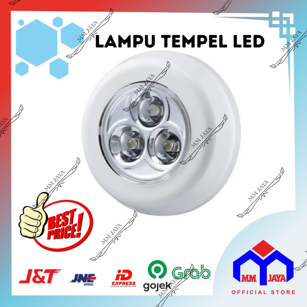 Lampu Tempel LED / Stick Touch Lamp Darurat Emergency