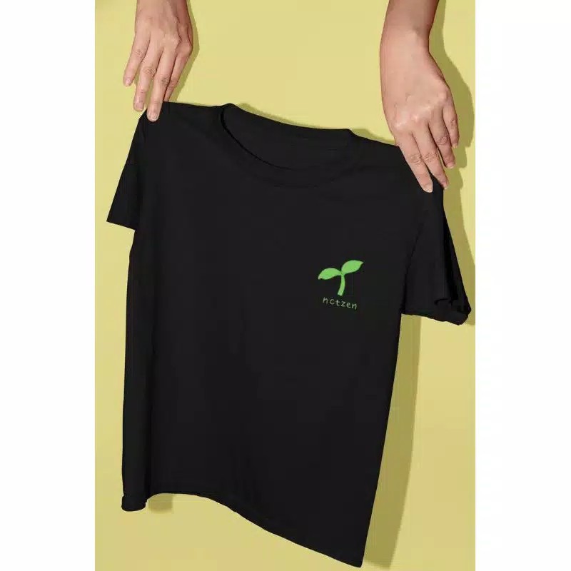 PROMO! BAJU Kaos Tshirt ATASAN KPOP NCT NCTZEN LOGO DAUN HIJAU NEON