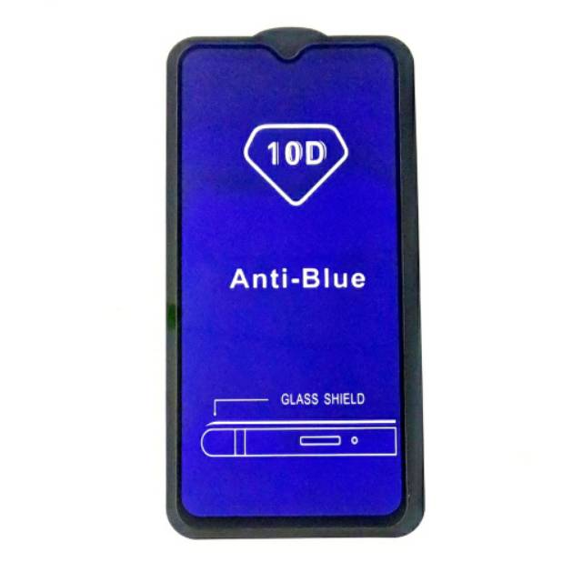 ANTI BLUE LIGHT TEMPERED GLASS 10D REALME 2 PRO  REALME 3 PRO REALME 5 PRO REALME C1