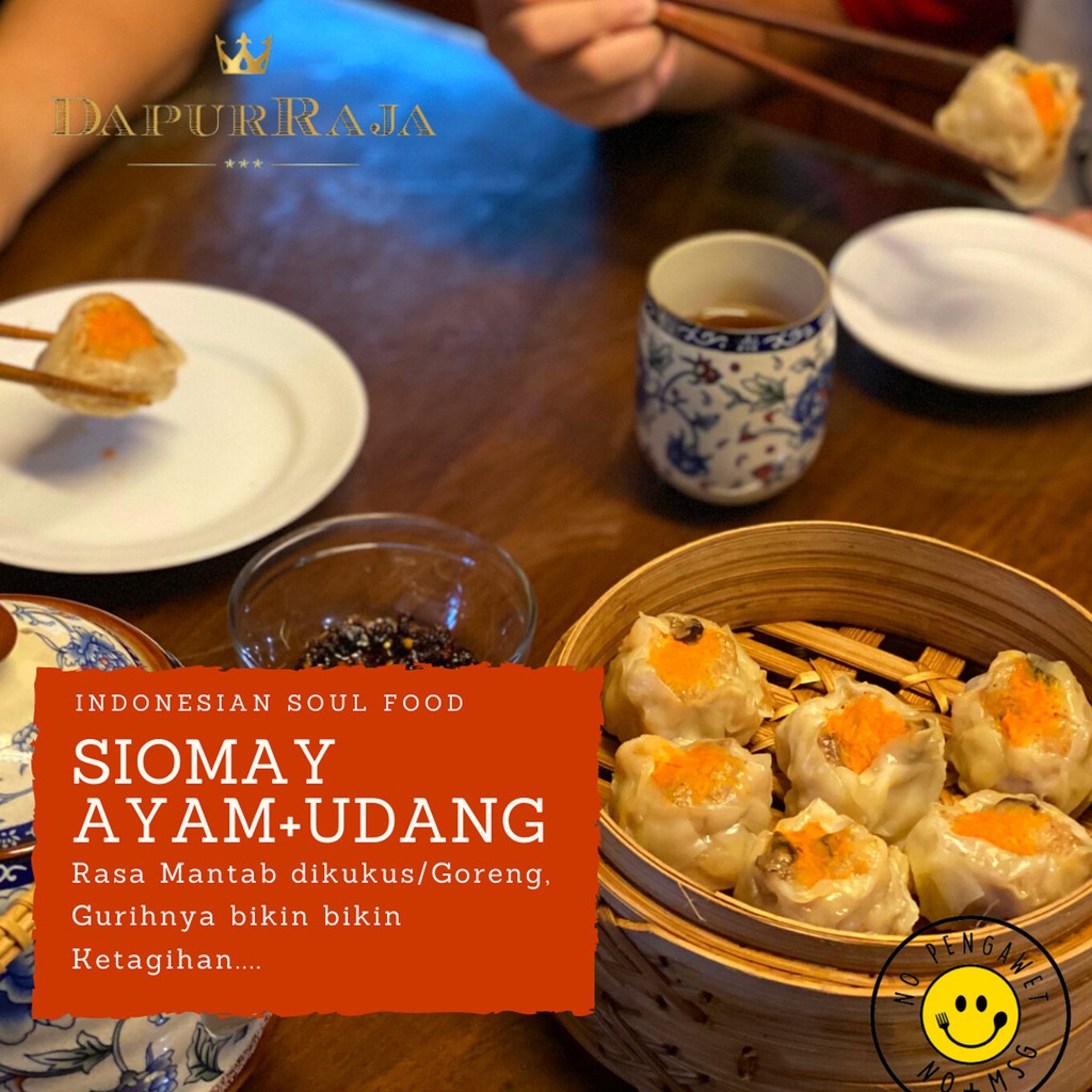 

Siomay + Ayam Udang / isi 10-350gr Freshly Homemade / HALAL-NO.MSG / Siomay Frozen / Siomay Dimsum