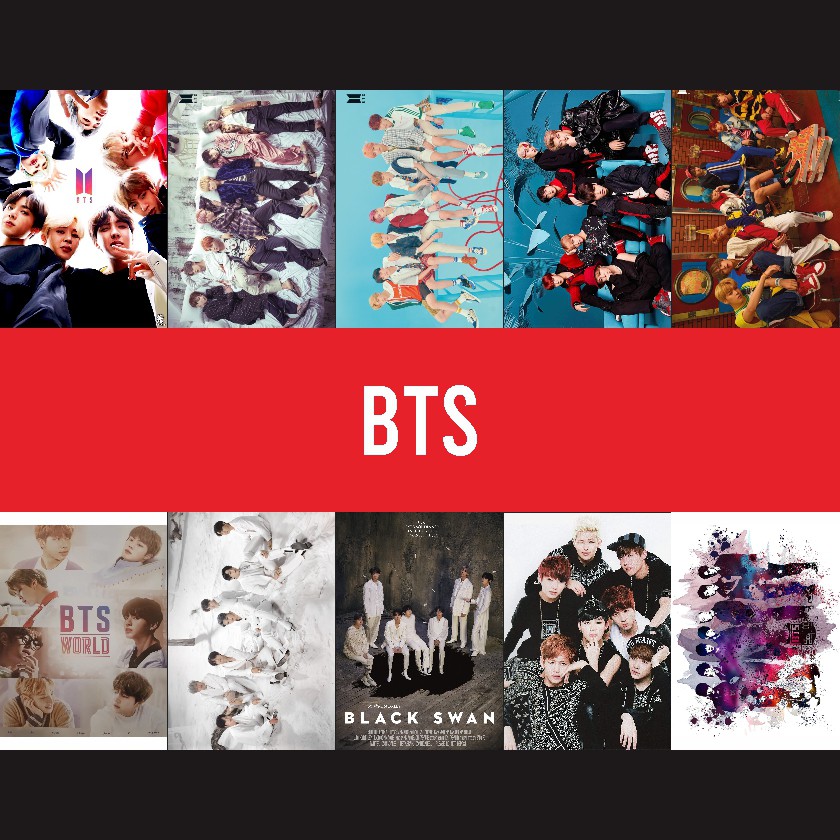 

Poster K-POP BTS A4