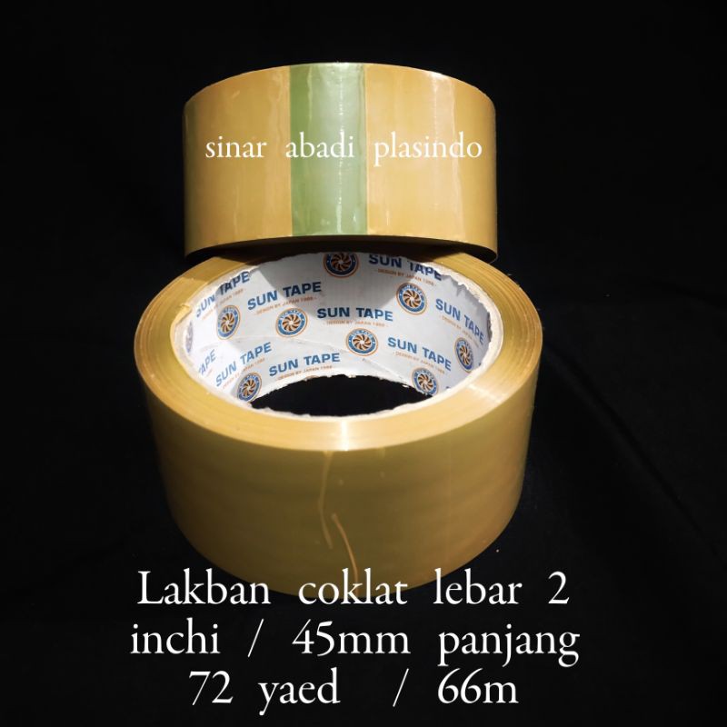 

Lakban bening / Lakban coklat ,2inch Lakban solasi