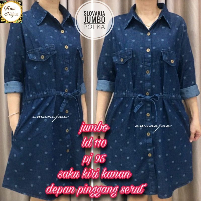 TUNIK JUMBO LD 110 SLOVAKIA TUNIK POLKADOT