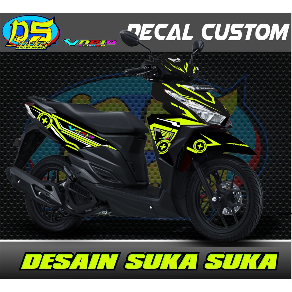 Decal Stiker Motor Vario 125 150 Shopee Indonesia