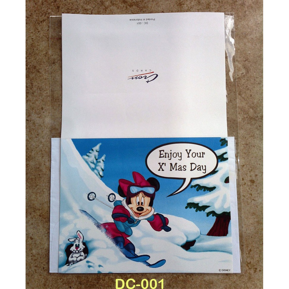 

Kartu Natal + Amplop + Bungkus Plastik Seal