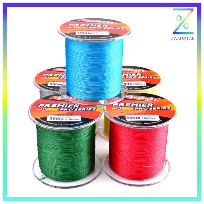 Proberos Premier Pro Series Benang Pancing Braided Thick 0.33mm - 300M