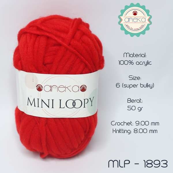 BENANG MINI LOOPY / LOOPY MINI YARN - 1893