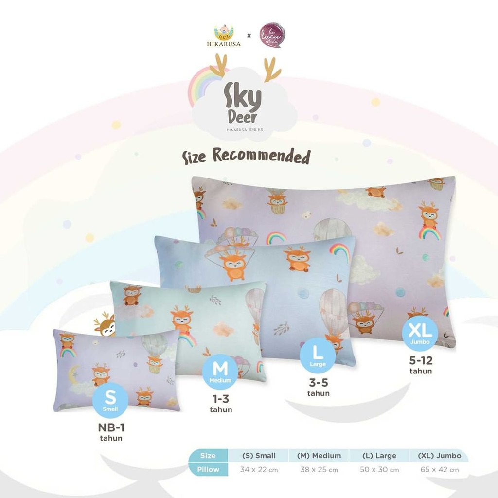 HIKARUSA Pillow Bantal Anak Jumbo