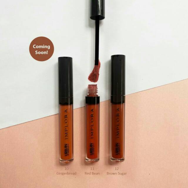 LIPCREAM URBAN IMPLORA MURAH AWET no 10,11,12