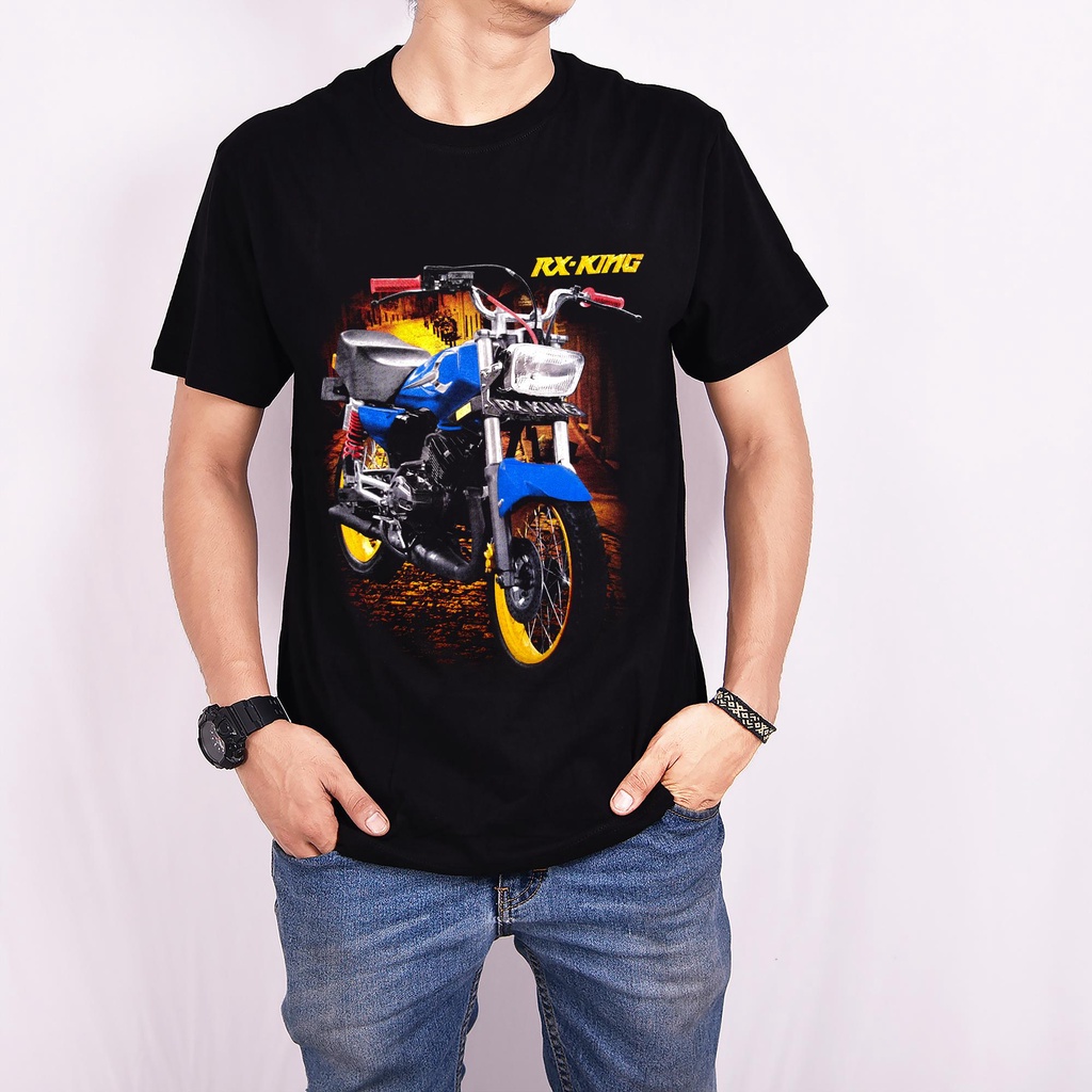 KAOS RX KING 135CC / KAOS DISTRO RX KING / KAOS DISTRO RACING KUALITAS TERBAIK./KAOS DISTRO ORI // BAJU DISTRO // KAOS TERBARU // KAOS PRIA &amp; WANITA/ALL SIZE ( FIT TO - L )