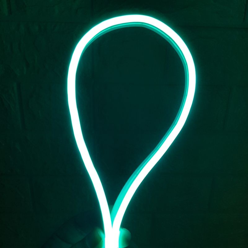 LED alis eagle eyes drl motor led alis motor mobil warna 12volt model pipih bukan bulat Panjang 30 Cm-Ice blue