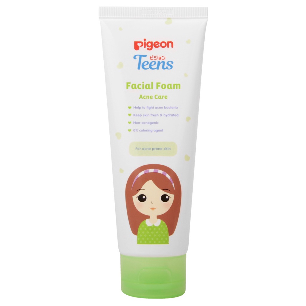 Pigeon Teens Facial Foam dan Pigeon Sabun Cuci Muka Dewasa