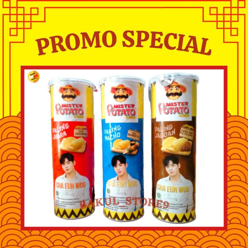 PROMO MISTER POTATO CRISPS 85 GR KRIPIK KENTANG TERMURAH