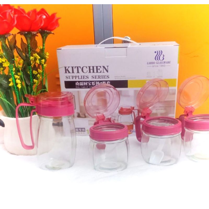 Tempat Bumbu kitchen supplies series 4 set