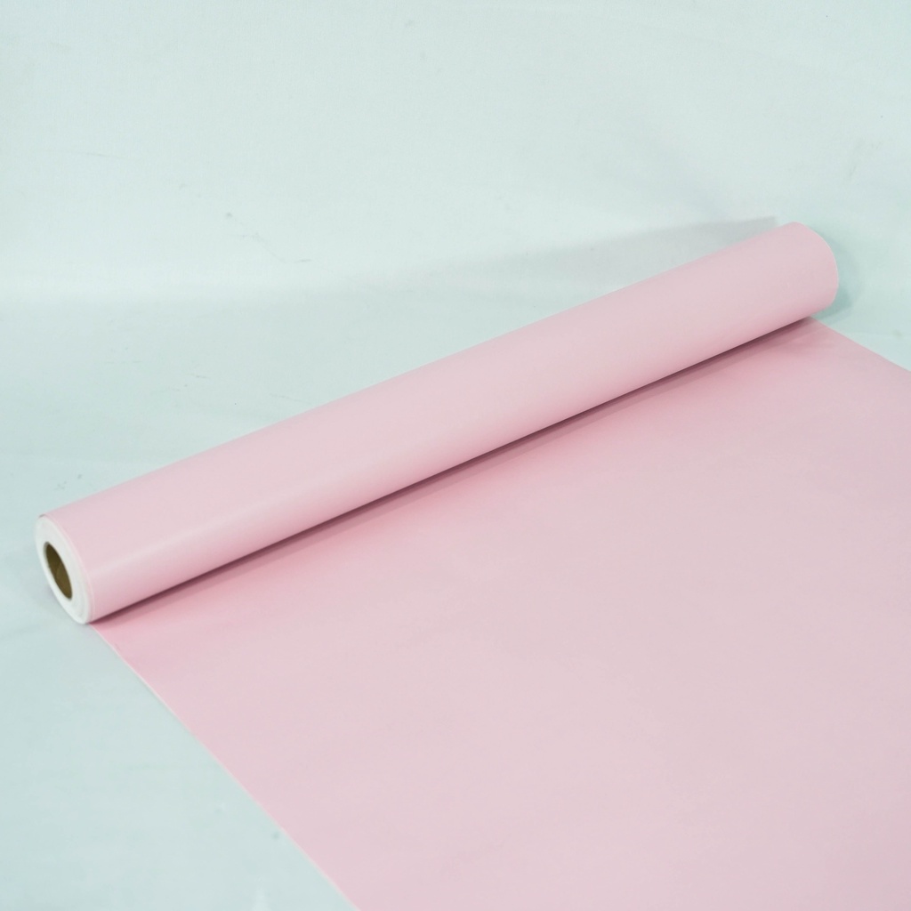 Wallpaper Sticker Motif Pink Polos G009 / Wallpaper New / Ukuran 9mx45cm