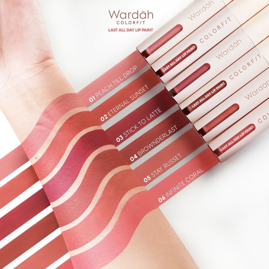 WARDAH COLORFIT LAST ALL DAY LIP PAINT