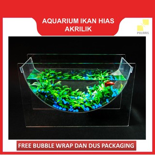 AKUARIUM IKAN CUPANG AKRILIK / AQUARIUM IKAN HIAS AKRILIK ...