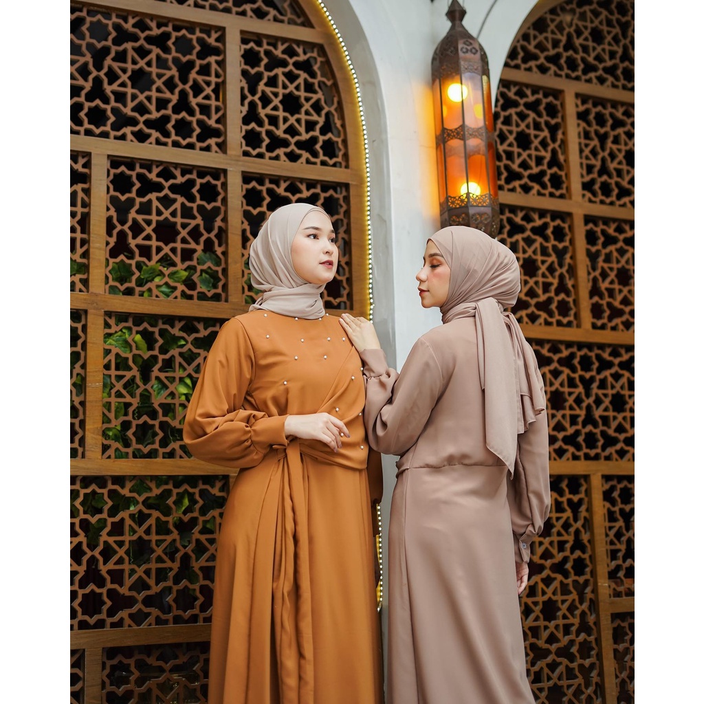 KHADIJAH DRESS - EID SERIES - PAKAIAN WANITA - DRESS MUSLIM