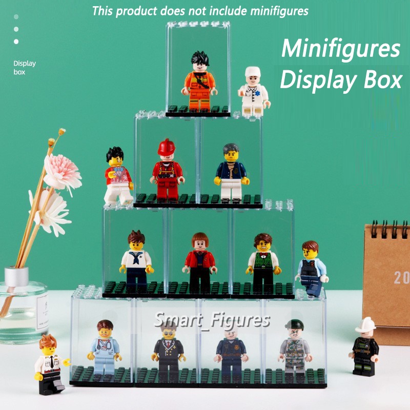 Kotak Display Minifigures Transparan Anti Debu Untuk Koleksi