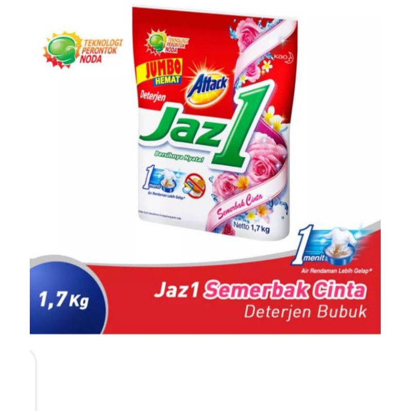 

Attack Jazz1 Semerbak Cinta 1,7kg