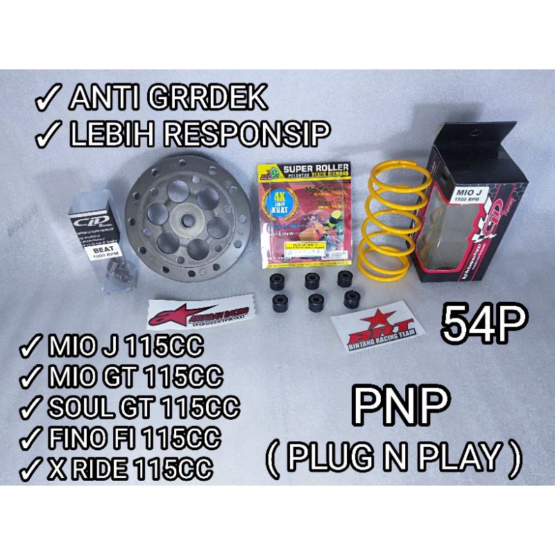 UP GRADE CVT KIRIAN MIO J MIO GT SOUL GT FINO FI X RIDE MANGKOK GANDA ROLLER BRT PER CVT CLD PER KAM
