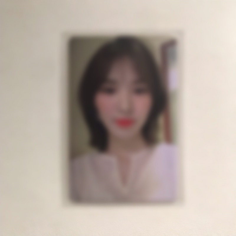 Red Velvet - Wendy ‘Dear U’ Photocard