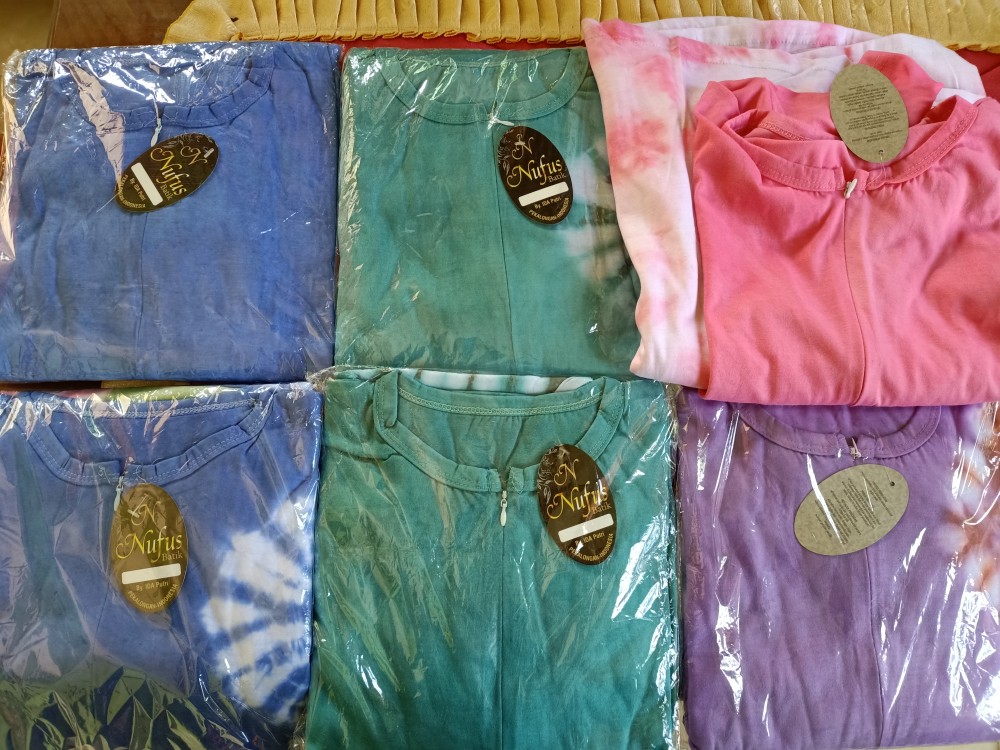 Gamismurah/gamis Kaos Lapis/original Batik Nufus
