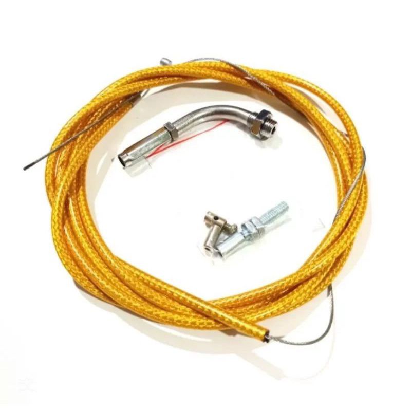 Tali Gas spontan carbon serat Kabel gas serat 210cm Universal harga Satuan