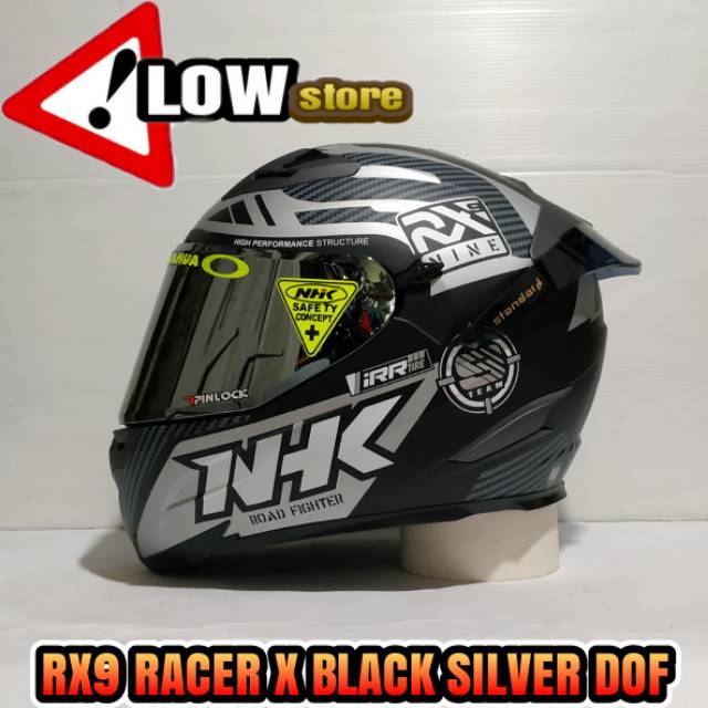 Helm NHK RX9 paket ganteng motif Racer x