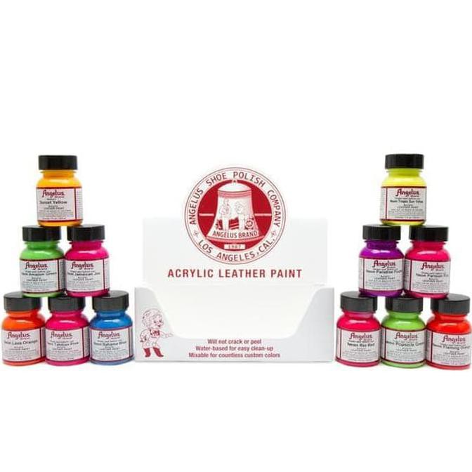

Stok Baru! Angelus Acrylic Leather Neon Paint 1Oz/30Ml Termurah