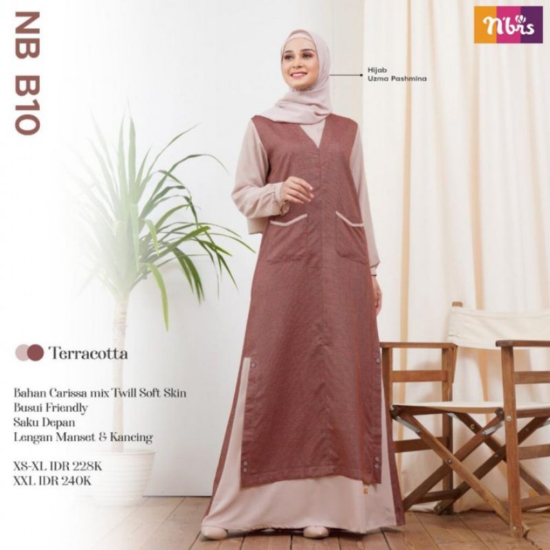 Fashion gamis nibras ori syar'i syari model terbaru untuk lebaran 2022, warna hijab sangat menarik, 