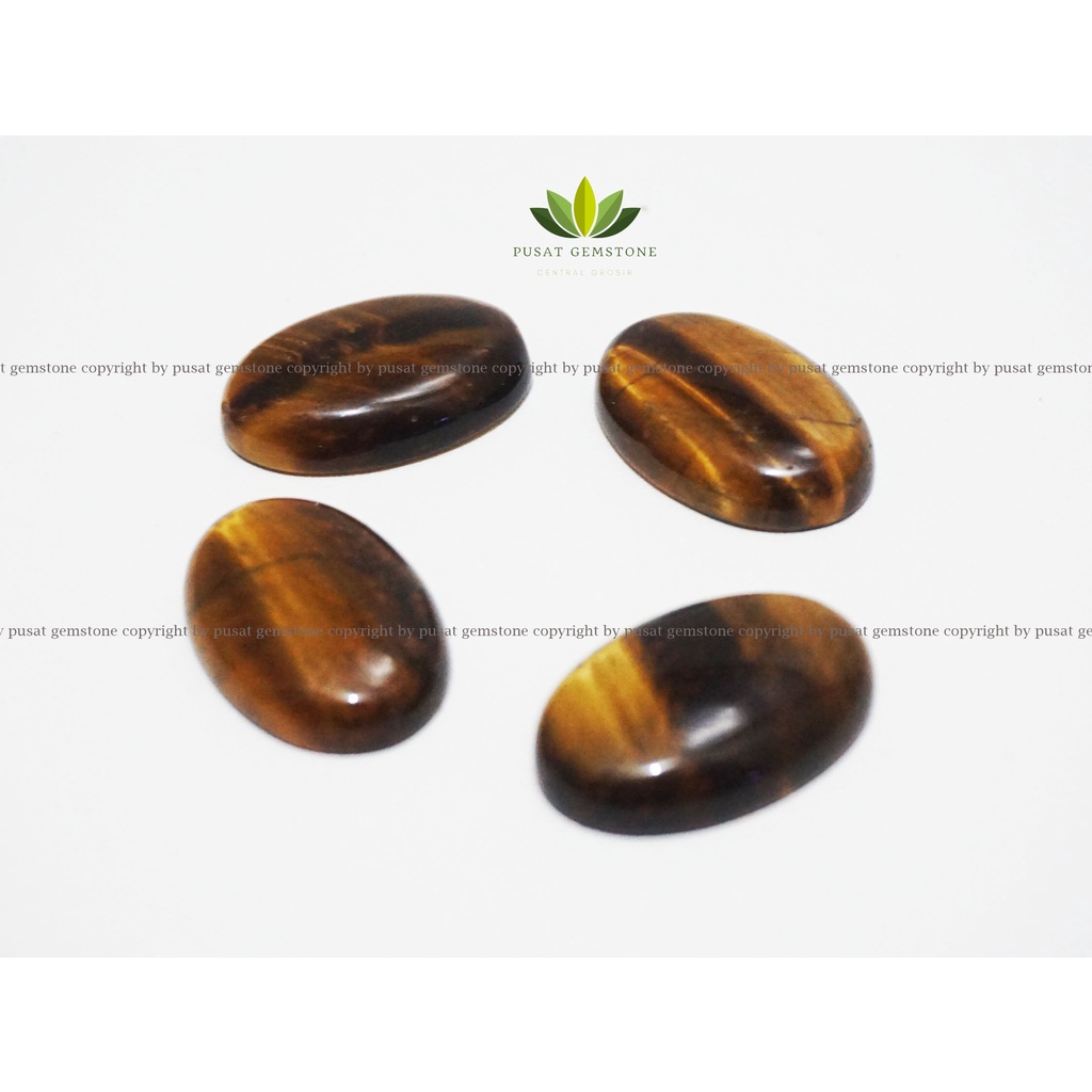 Batu Akik Tiger Eye Natural