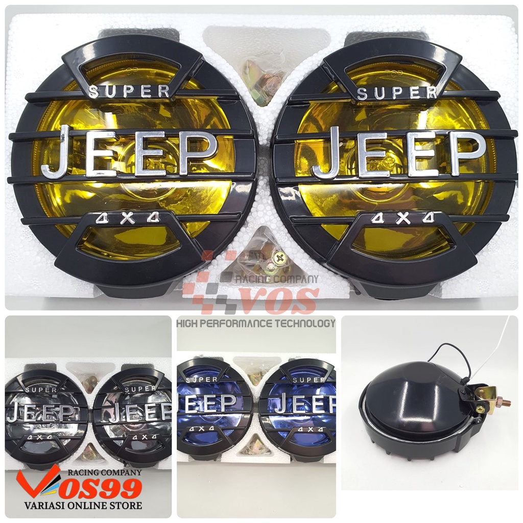 Lampu Reflektor Headlamp Depan JEEP 4x4