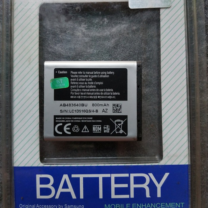 Baterai samsung E200 / Z200 AB483640BU battery battle batt