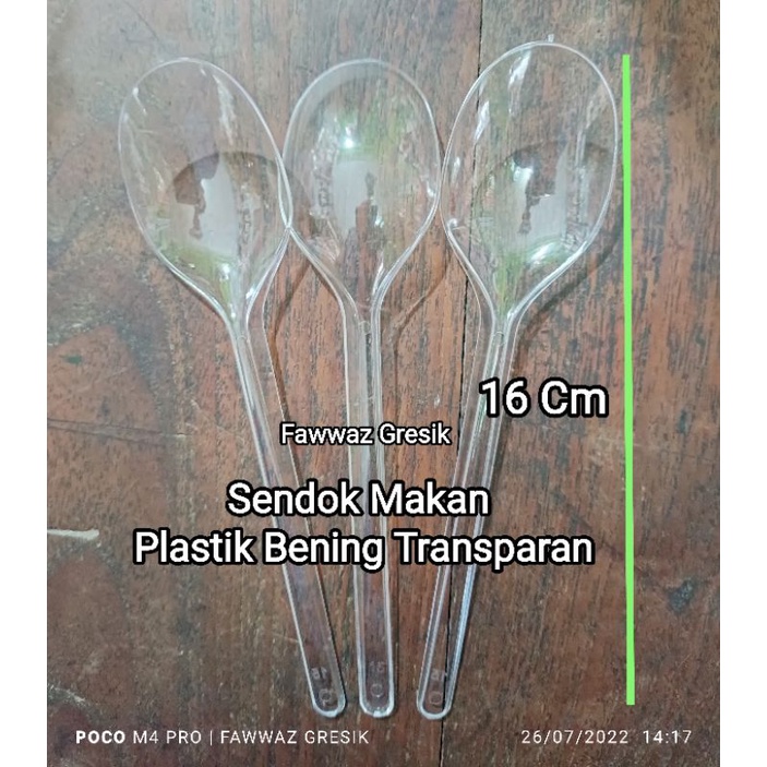 (isi 100 pcs) SENDOK MAKAN PLASTIK PUTIH / SENDOK BENING / SENDOK PLASTIK HITAM / SENDOK CATERING / SENDOK TAKEAWAY - SENDOK PLASTIK KCS UNO