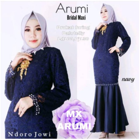 Maxy Arumi Baju Gamis Muslim Terbaru 2020 2021 Model Baju Pesta Wanita kekinian