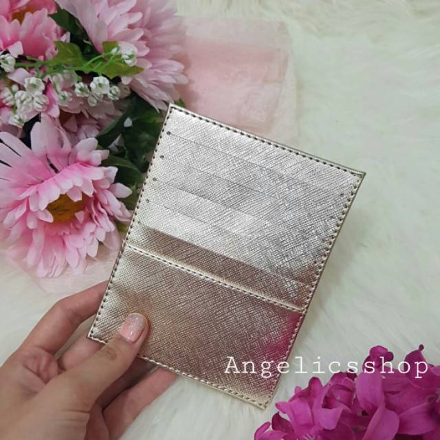 Card holder 12 slot gold / dompet kartu / credit card / dompet wanita