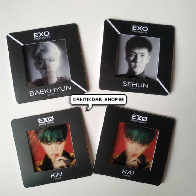 EXO OBSESSION ALBUM PHOTO SLIDE PHOTOSLIDE BAEKHYUN SEHUN KAI (EXO & X-EXO)